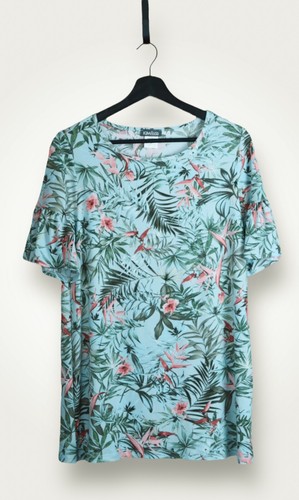 Kim short sleeve floral - sleeve,