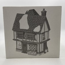 Vintage Dept 56 Dickens' Village Series Tutbury Printer #55689 Retired