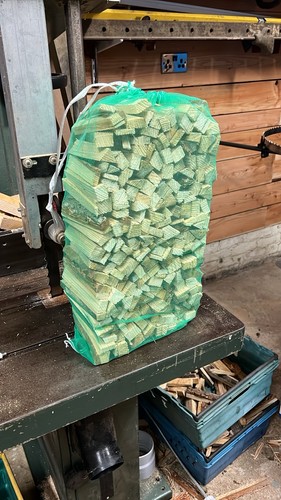 Large net bags kindling - net,