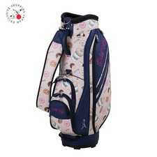 Ping Golf Ladies Donut Cart Bag 9 × 47" 5-way Divider 3.7kg 2025 Pink / Navy