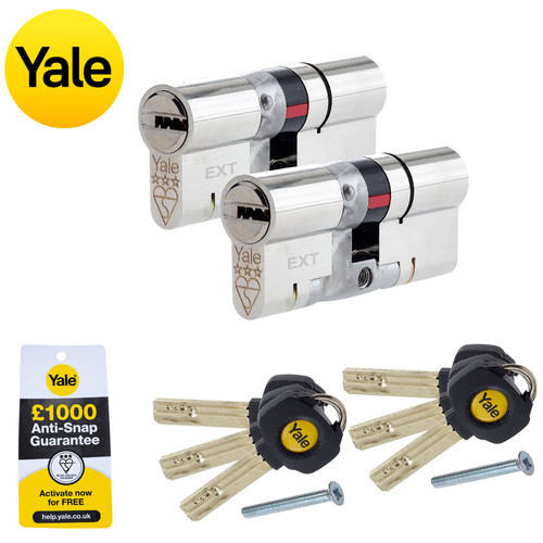 Yale keyed alike - keyed, door