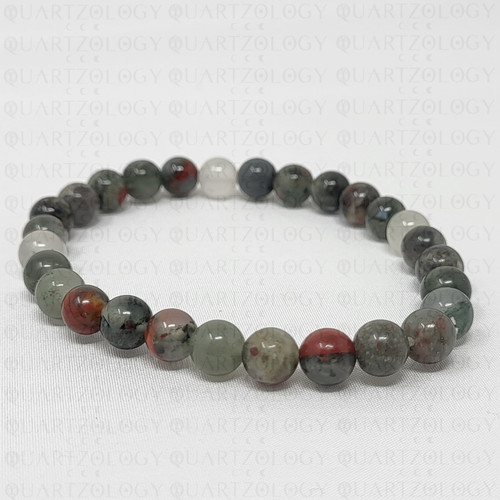 Natural bloodstone crystal - bloodstone,