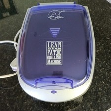 George Foreman Lean Mean Fat Reducing Grilling Machine with Bun Warmer