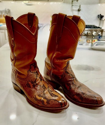 Tecovas the brady tan python - tecovas,