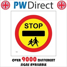 SIGN Stop Children Crossing