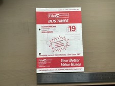 Fife Scottish Bus Group Route