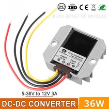 DC 5-36V to 12V 1A/2A/3A Boost