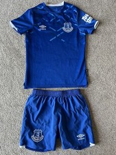 Blue Everton Kit Size Youth Small 