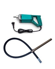 220V Electric Portable Concrete Vibrator Hand-held Concrete Mixer 1300W 13000RPM