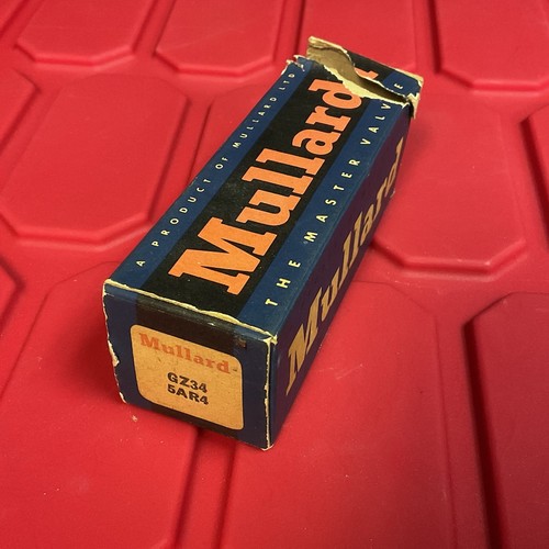 Rare mullard gz34 - gz34, wide