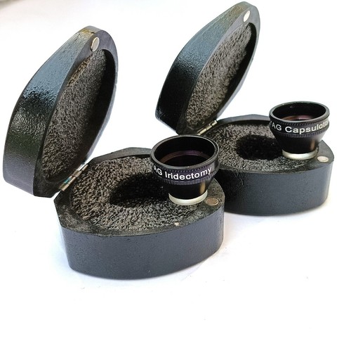 Yag laser surgery lens - yag,