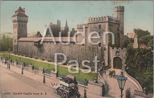 Cardiff castle from - from, s.e.