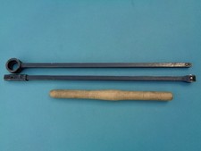 VINTAGE SHELLEY TOOL KIT JACK HANDLE & TOOL KIT BAG BMC AUSTIN HEALEY AC COBRA