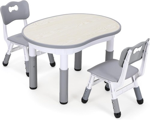 Kids table and chairs - table,