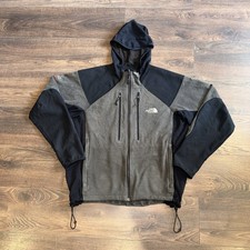 The North Face Summit Series Future Fleece Hooded Fleece Jacket Grey/black Large