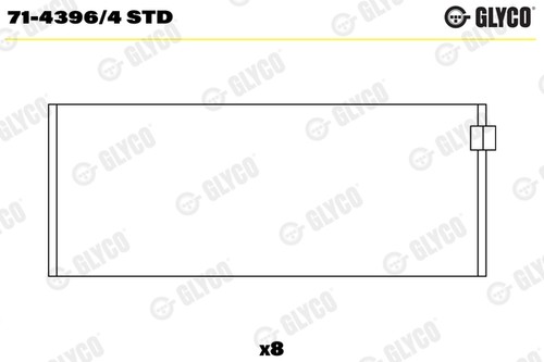 Glyco 4396 std connecting - std,