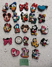 Clogs Shoe DISNEY  Shoe Charms 23 Bulk Pack  Assorted Suitable For Crocs