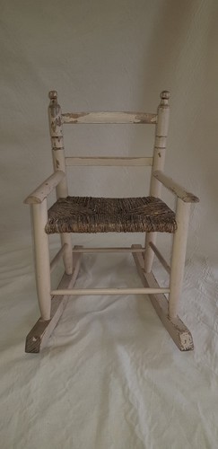 Rush seat childrens - childrens, rocking