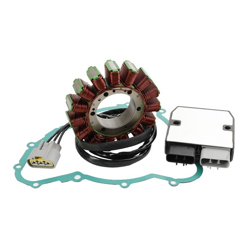 Pole stator voltage - stator, +
