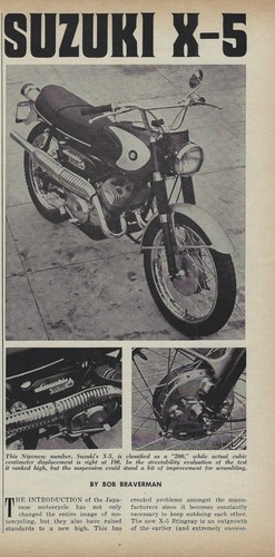 1968 suzuki 200 motorcycle - 1968,