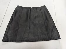 Primark Faux Leather Mini Skirt Size 10