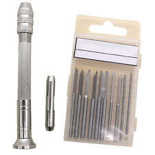 10PCS Wood Carving Chisel Tools Blade Micro Head Handmade Olive DIY Hand Set