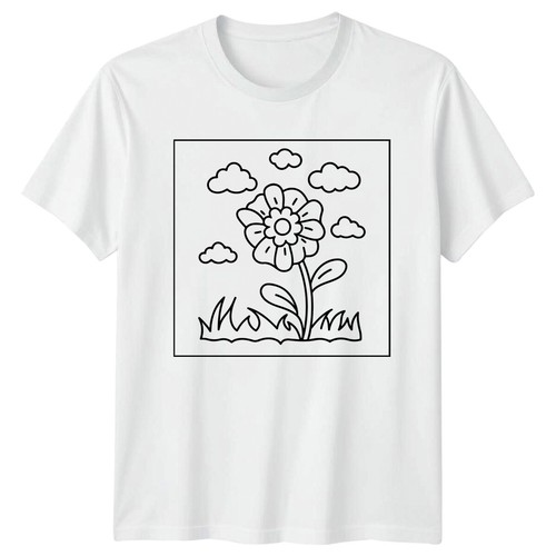 Flower outline art ladies - outline,