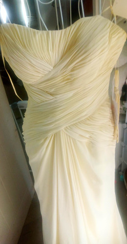 Ronald joyce satin strapless - joyce,