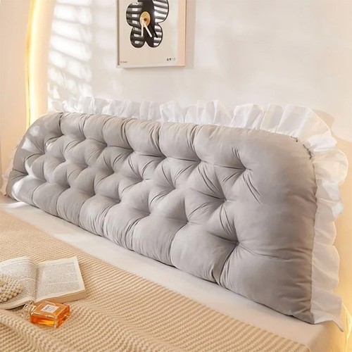Light grey pillow - light, headboard