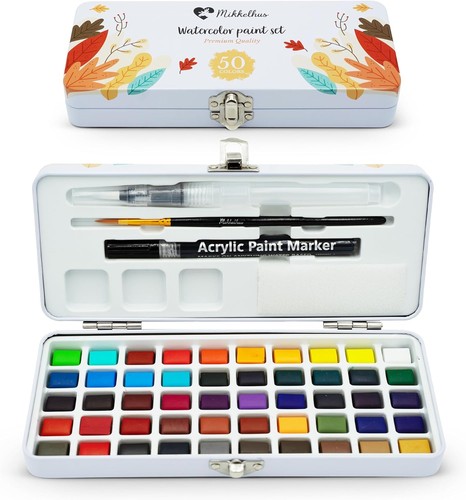 Watercolour paint set 50 - set,