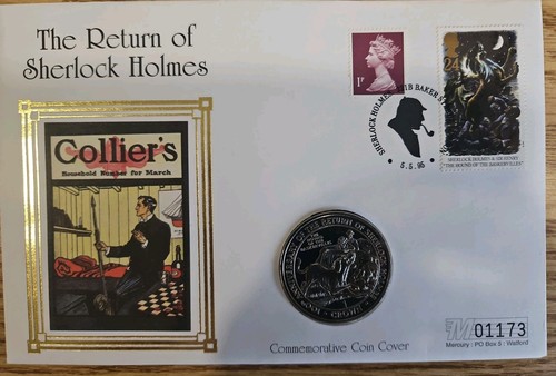 Sherlock holmes coin - gb,