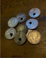 Silver 5 Reichsmark coins Paul