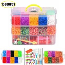 15000Pcs Colorful Rubber Loom