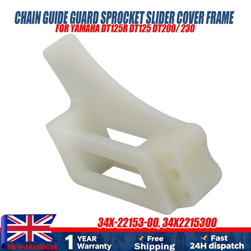 Rear chain slider guide - slider, for