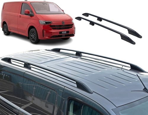 Black aluminium roof rack - aluminium,