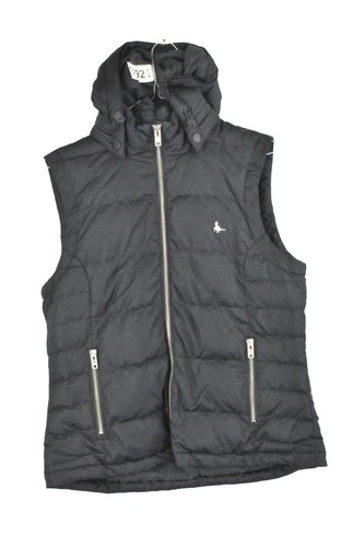Jack wills black padded - padded, gilet