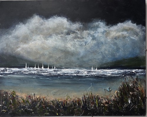 Original acrylic painting - original,