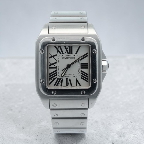 Cartier santos 100 watch - 100, xl