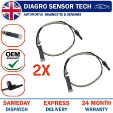 2X Rear ABS Speed Sensor for