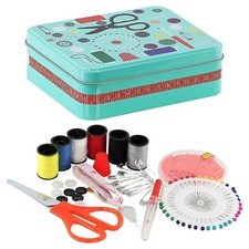 Metal Sewing Box Kit Sewing