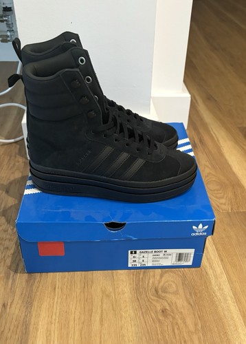 Black adidas gazelle boot - adidas,