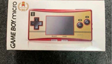 Nintendo GameBoy Micro Famicom Limited Edition Retro Gaming SUPER RARE