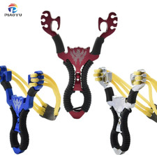 Slingshot Catapult Alloy Handle powerful Sling Shot Outdoor Game Hunting New UK