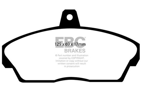 Ebc yellowstuff front brake - yellowstuff,