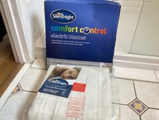 BRAND NEW SILENTNIGHT  DOUBLE COMFORT CONTROL ELECTRIC BLANKET ,