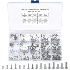 800PCS Micro Screw Set M1 M1.2