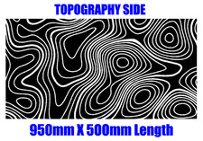 TOPOGRAPHY  2 x SHEET STICKERS