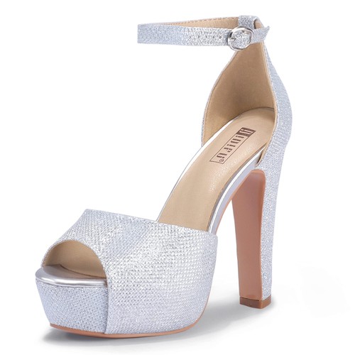 Women platform chunky - platform, high