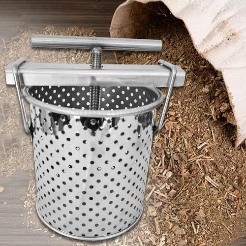 Manual juicer press barrel - press,