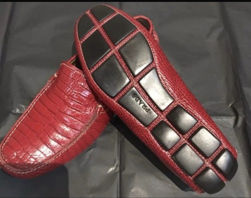 Prada designer loafers shoes - prada,